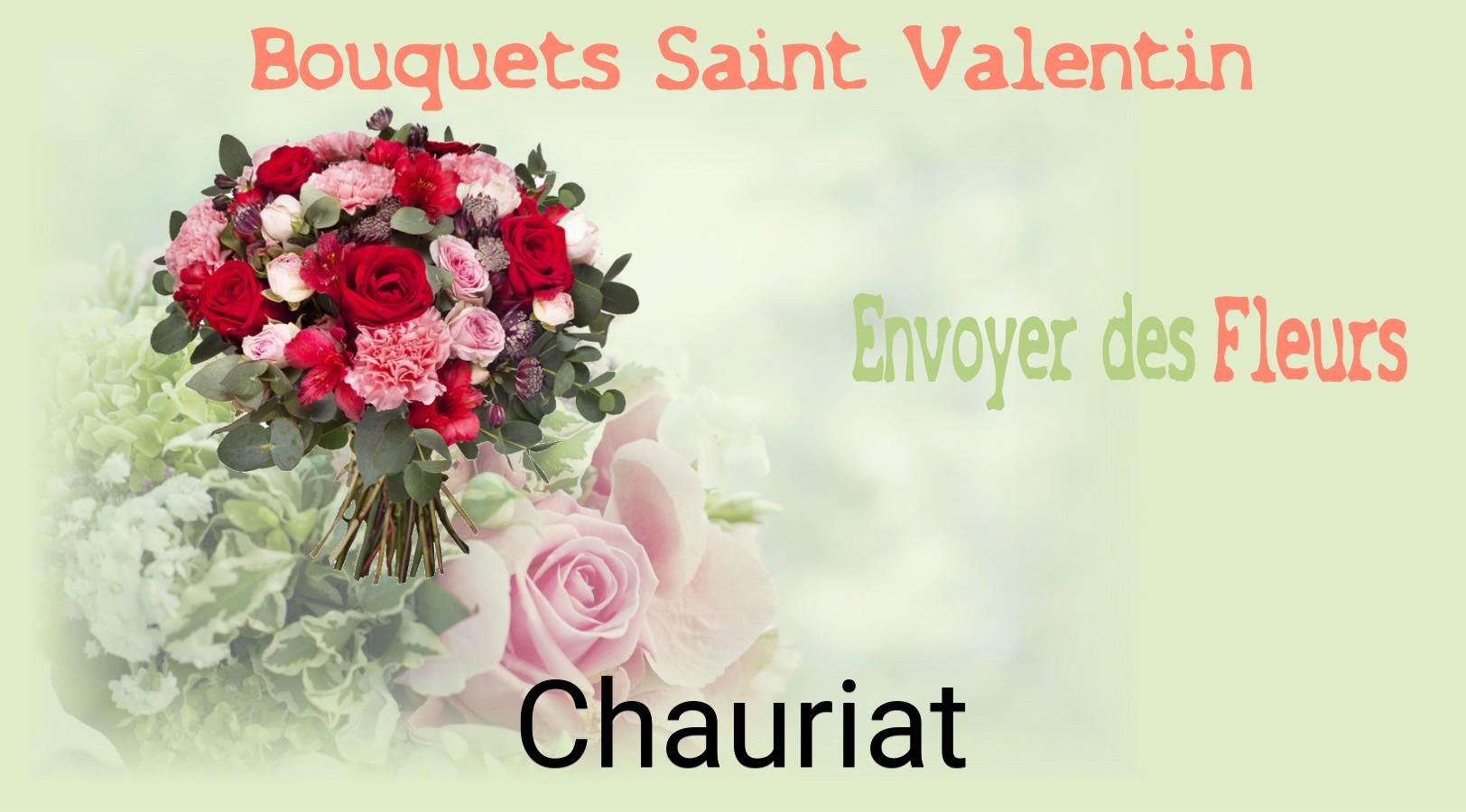 Roses de Saint-Valentin livrées à Chauriat